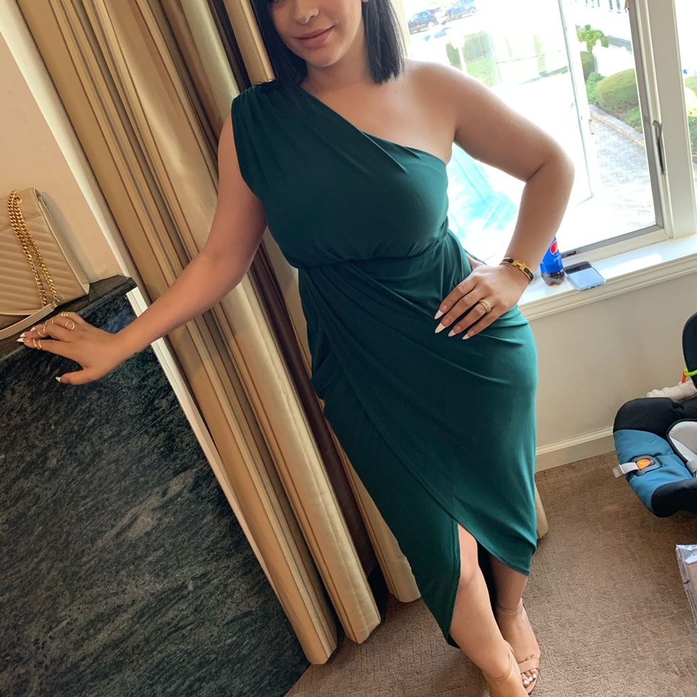 Green dress